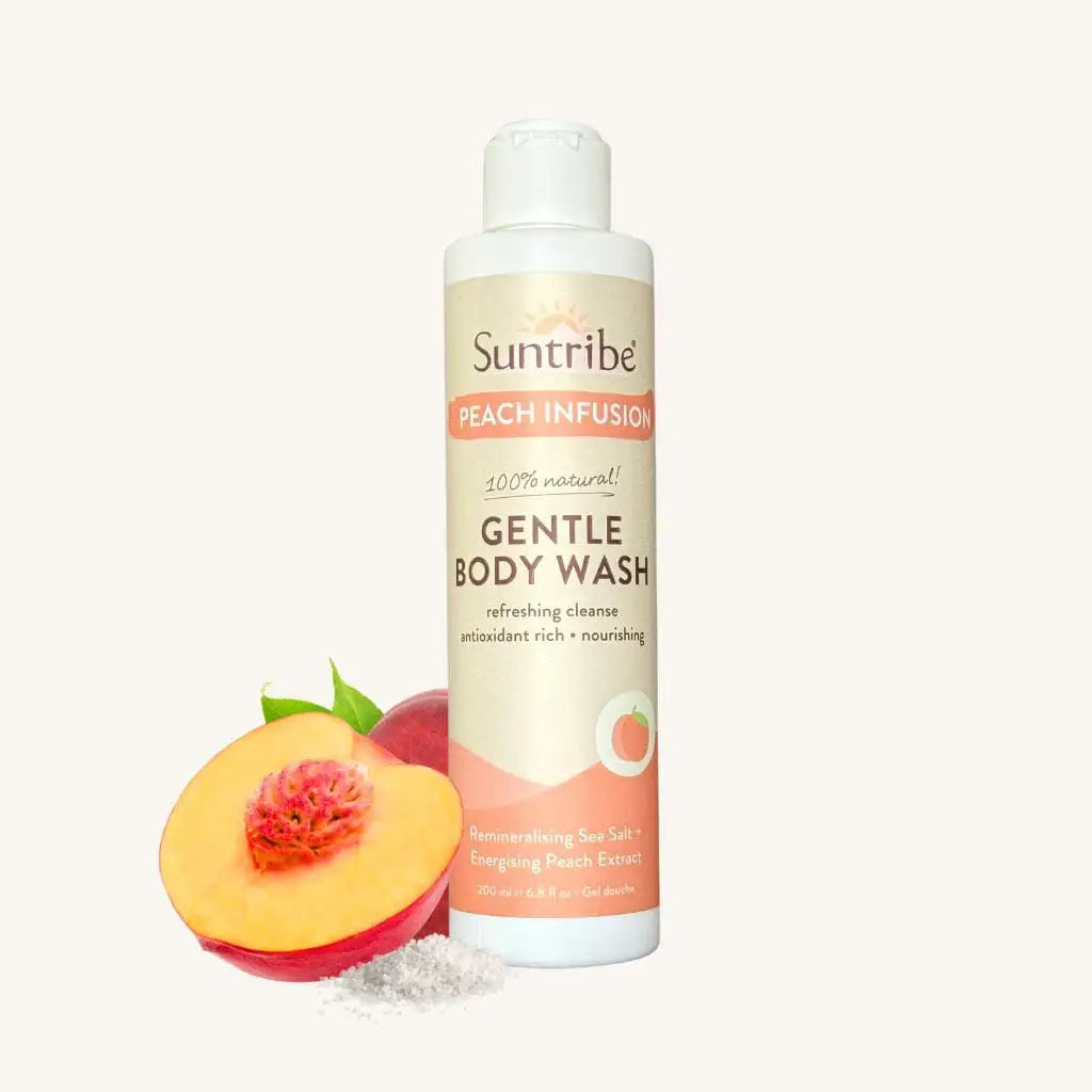 Suntribe Natürliches Sanftes Duschgel Peach Infusion (200 ml)