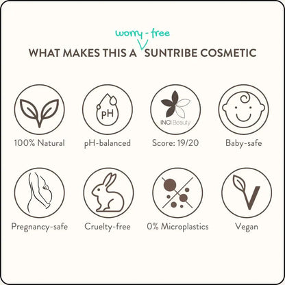 Suntribe Bio-Bodylotion für jeden Tag – Antioxidative Pfirsichpflege (200 ml)