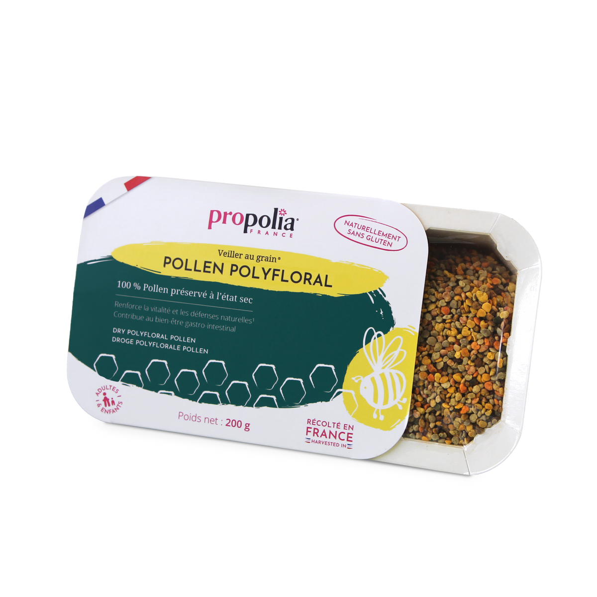 Propolia - Getrockneter Blütenpollen aus Frankreich - 200 g