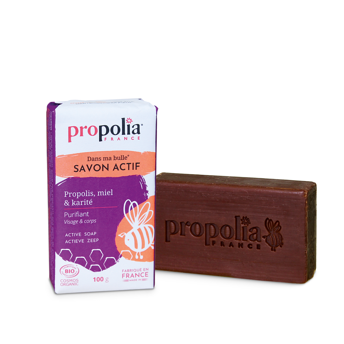 Propolia - Bio-Aktivseife Propolis & Honig - 100 g