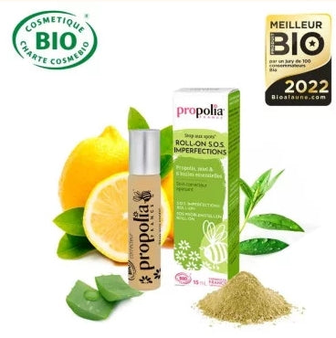 Propolia - Bio-SOS-Roll-on gegen Hautunreinheiten - 15 ml