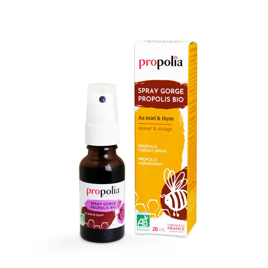 Propolia - Bio-Mundspray mit Propolis und Thymian - 20 ml - Verpackung