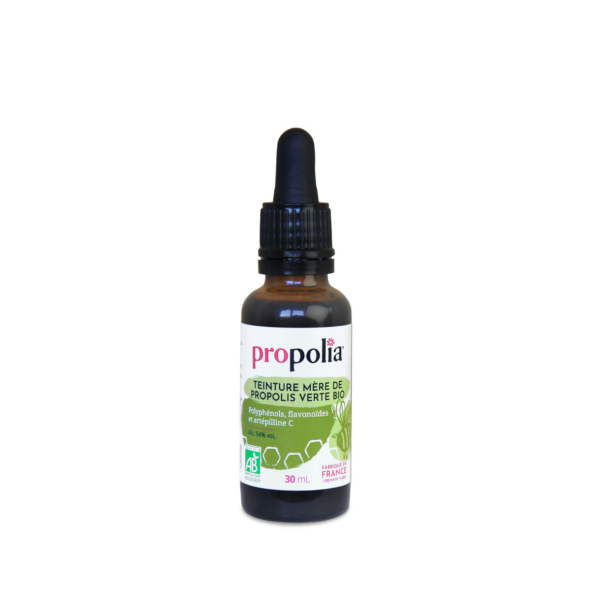 Propolia - Bio-Tinktur aus grüner Propolis - 30 ml - Verpackung