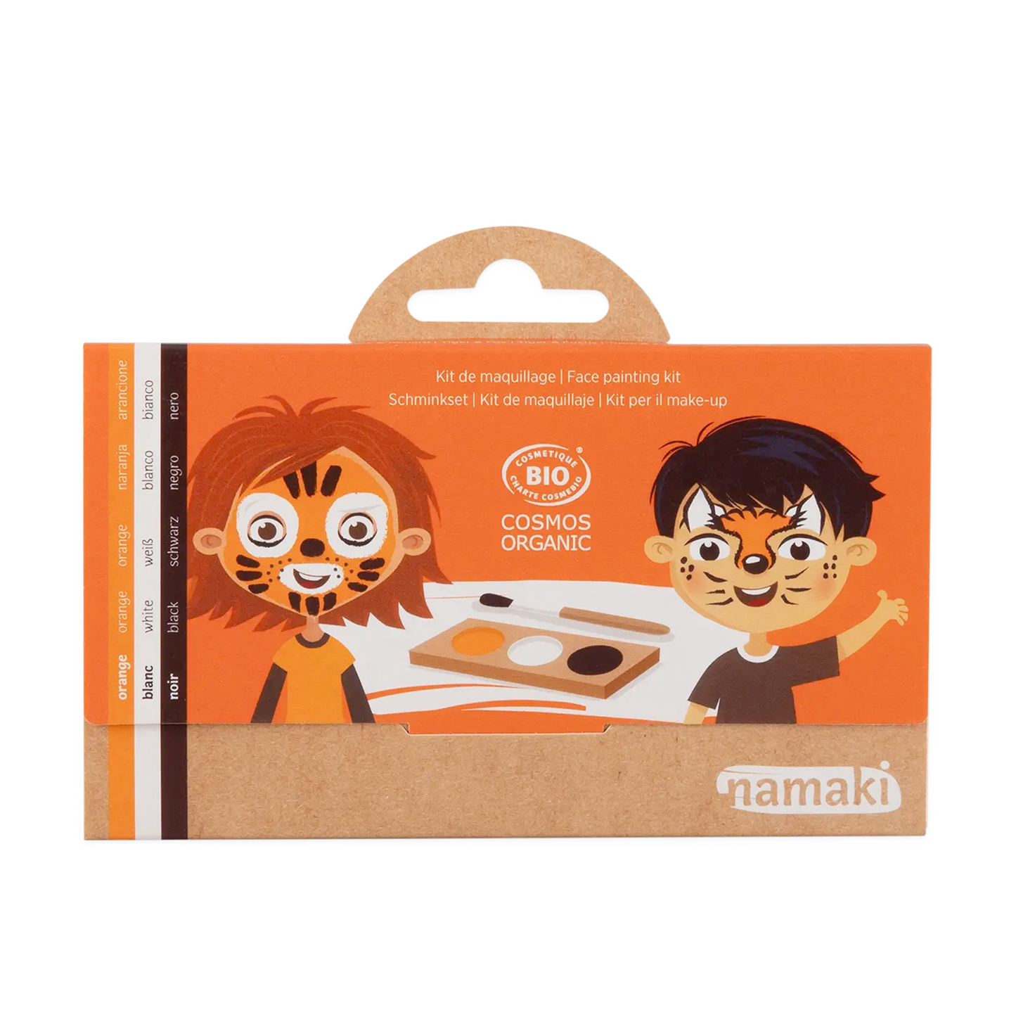 Namaki Schminkset - Tiger & Fuchs 3 Farben