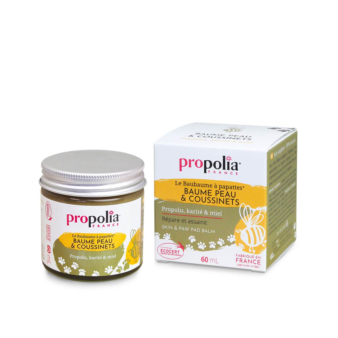 Propolia - Haut- und Pfotenbalsam für Hunde und Katzen - 60 ml