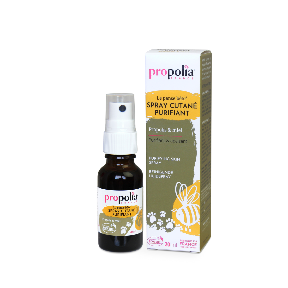 Propolia - Reinigendes Hautspray für Tiere - 20 ml